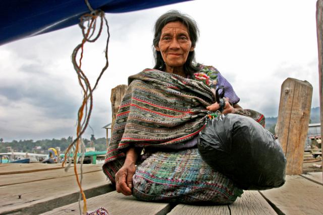 "Old Vendor" — Santiago Atitlan, Guatemala